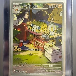 169/162 Charjabug full art Temporal Forces Pokemon